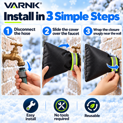 Insulated Outdoor Faucet Cover