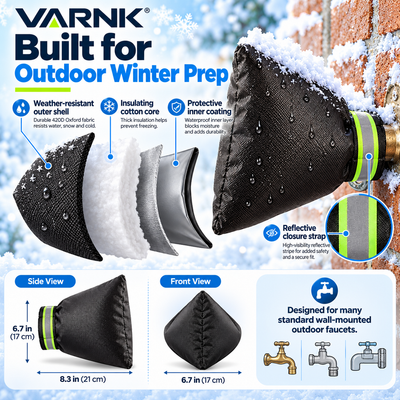 Insulated Outdoor Faucet Cover